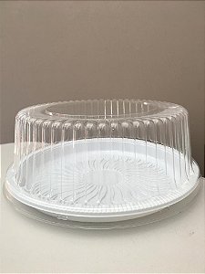 Bandeja Para Bolo Ou Torta Base Branca Média Para 1.500kg G50mm Caixa Com 50 bandejas Galvanotek