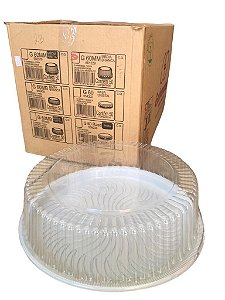 Bandeja Para Bolo Ou Torta Base Branca Média Para 2.200kg G60mm Caixa Com 50bandejas Galvanotek