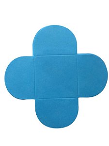 Forma Petala N4 Azul Bebe Pacote Com 50 Unidades Curifest