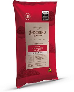 COBERTURA RALADA SABOR CHOCOLATE AO LEITE 1,005KG UNID DOCEIRO