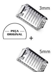 Kit Pentes Philips Oneblade (pentes De 3 E 5mm ) One Blade
