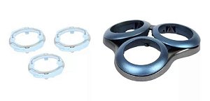 Kit Suporte Das Lâminas P/ Barbeador Philips S7310 Original