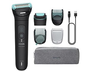 PHILIPS Aparador, Raspador pelos, à prova d’água, BG7470/15
