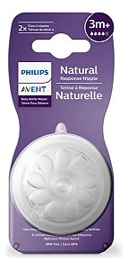 Bico De Mamadeira Nº4 T4 Philips Avent Pétala 3.0 Fluxo 4