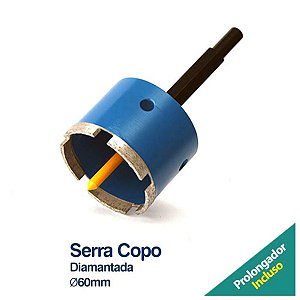 Serra Copo Diamantada 60mm JCR - KBSC60SDS