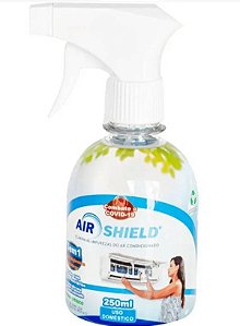 Bactericida Limpeza Higienização Ar Refrigeração 250ml Spray C/ Gatilho- AS001 - AIR SHIELD
