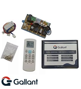 Placa Eletrônica Universal C/ Controle Remoto Para Ar-Cond Cassete GPU02OK7CC1- GALLANT - S10011360101001005