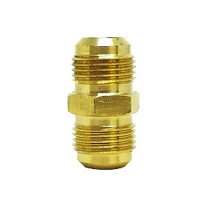 União Flangeada De Latão 1/4"