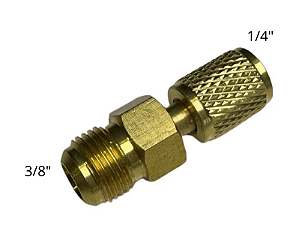 Adaptador Mangueira Reto Com Acionador Válv 1/4-3/8 (NR 3) - 71001042 - CIMPORT