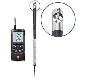 Testo 416 - Anemômetro Digital De Palhetas De 16 mm Com Conexão De Aplicativo - 0563 0416 - TESTO