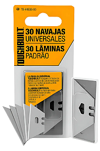 LAMINAS P/ ESTILETE RASPADOR C/ 30 LAMINAS