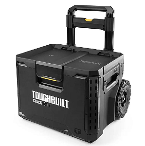 CAIXA ORGANIZADORA DE FERRAMENTAS COM RODAS EMPILHAVEL STACKTECH TOUGHBUILT