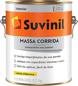 Massa Corrida PVA 5kg Suvinil