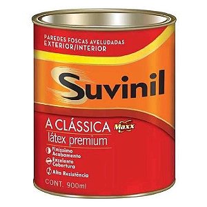 TINTA CLASSICA LATEX PVA BRANCO NEVE 1/4 0,9L SUVINIL