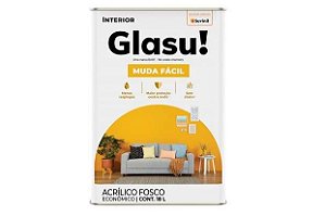TINTA GLASURIT MUDA FACIL BRANCO NEVE LT 18L SUVINIL