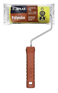 ROLO PINTURA POLIESTER 09 CM AMARELA ATLAS