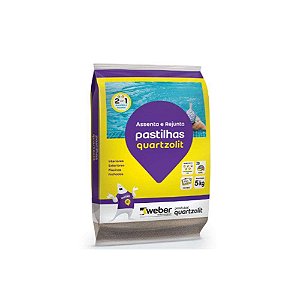 REJUNTE PASTILHAS 5KG BRANCO QUARTZOLIT