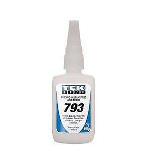 ADESIVO INSTANTANEO 793 050G TEKBOND BICO ANTIENTUPIMENTO