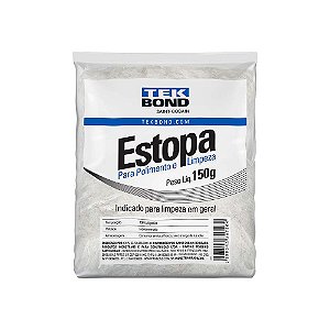 ESTOPA PARA POLIMENTO E LIMPEZA 150G TEKBOND