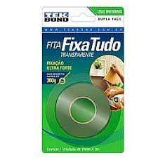 FITA DUPLA FACE TEKBOND ACRILICA INT 19MMX2M TEKBOND