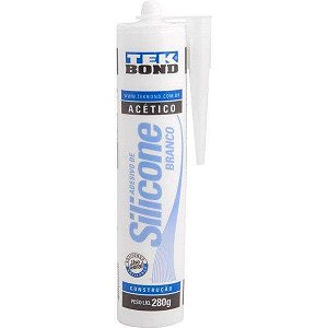SILICONE ACETICO BRANCO 256G TEKBOND