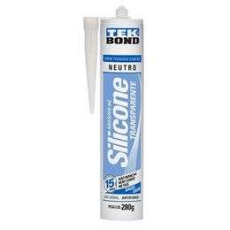 SILICONE NEUTRO INCOLOR 280G TEKBOND