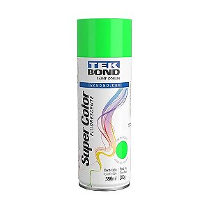 SPRAY TEKBOND VERDE FLUORESCENTE 350 ML/250G