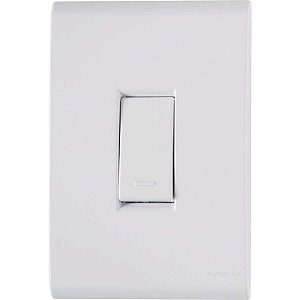 CJ LIZ 1INT SIMPLES 10A/250V BR TRAMONTINA