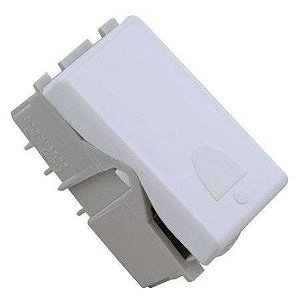 MODULO LIZ/LUX2  PULSADOR CAMPAINHA 10A/250V BRANCO