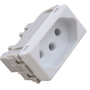 MODULO LIZ/LUX2 TOMADA 2P+T 10A/250V (H35) BRANCO