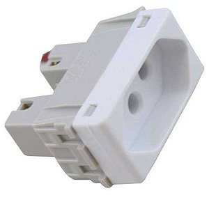 MODULO LIZ/LUX2 TOMADA 2P+T 20A/250V BRANCO