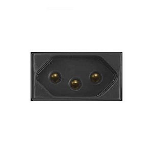 MODULO LIZ/LUX2 TOMADA 2P+T 20A/250V GRAFITE TRAMONTINA