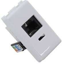 MODULO LIZ/LUX2 TOMADA PARA TELEFONE RJ11 BRANCO