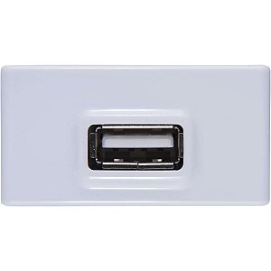 MODULO LIZ/LUX2 USB 1,5A BIVOLT BRANCO