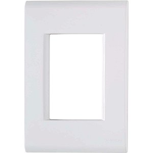 PLACA LIZ 4X2 3P JUNTOS BRANCO TRAMONTINA