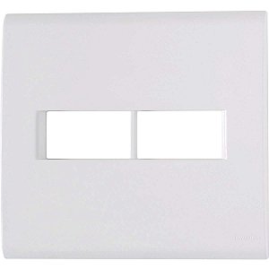 PLACA LIZ 4X4 2P LIZ BRANCO TRAMONTINA