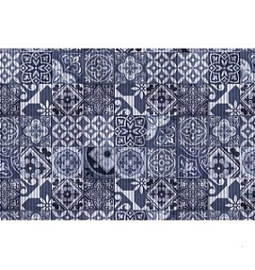 PASSADEIRA TROP. 43CM AZULEJO AZUL METRO KAPAZI