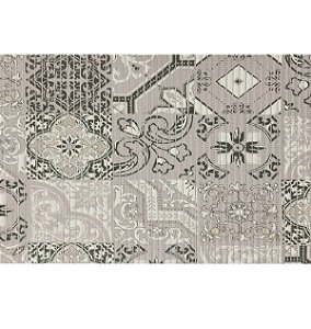 PASSADEIRA TROP. 43CM AZULEJO CINZA METRO KAPAZI