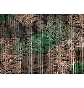 PASSADEIRA TROP. 43CM FOLHAGEM ESCURO METRO KAPAZI