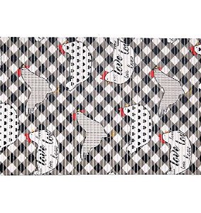 PASSADEIRA TROP. 43CM GALINHA LOVE METRO KAPAZI