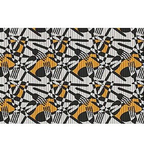 PASSADEIRA TROP. 65CM TALHERES ABSTRATOS METRO KAPAZI