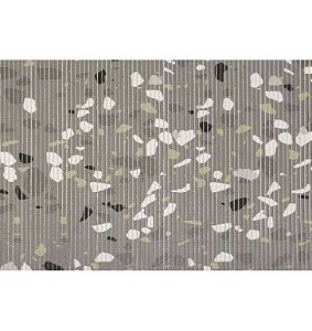 PASSADEIRA TROP. 43CM TERRAZZO CINZA METRO KAPAZI