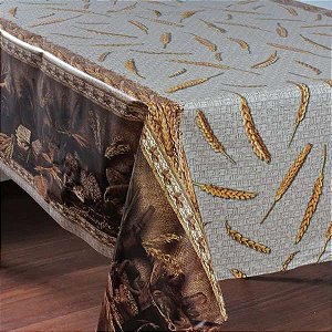 TOALHA MESA SUPER TERMICA TRIGO 1,40M X METRO PLASTCO