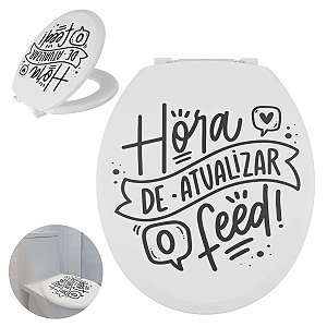 ASSENTO ALMOFADADO OVAL HORA ATUALIZAR FEED LETICIA BRANCO ASTRA TPK/A1*LET1
