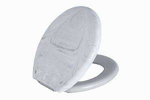 ASSENTO ALMOFADADO OVAL MAMORIZADO BRANCO ASTRA TPK/AS*BR-MM
