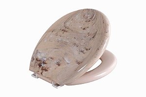 ASSENTO RIGIDO OVAL SOFT BEGE MARMORE ASTRA TPJ/M*BG-MM