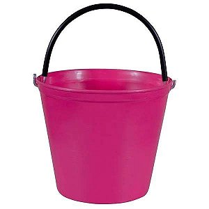 BALDE COLORIDO 12 LITROS SUPER ROSA ASTRA BC2*RS