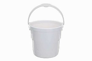 BALDE PLASTICO 8 LITROS BRANCO ASTRA BP8*BR-BR