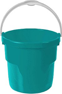 BALDE PLASTICO 8 LITROS CARIBE AZUL ASTRA