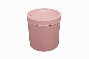 CESTO MULTIUSO C/TAMPA BASCULANTE 6L ROSE ASTRA